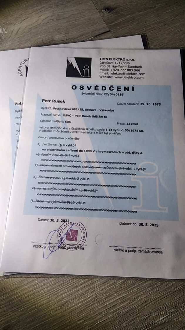 Vyhláška 50, §4